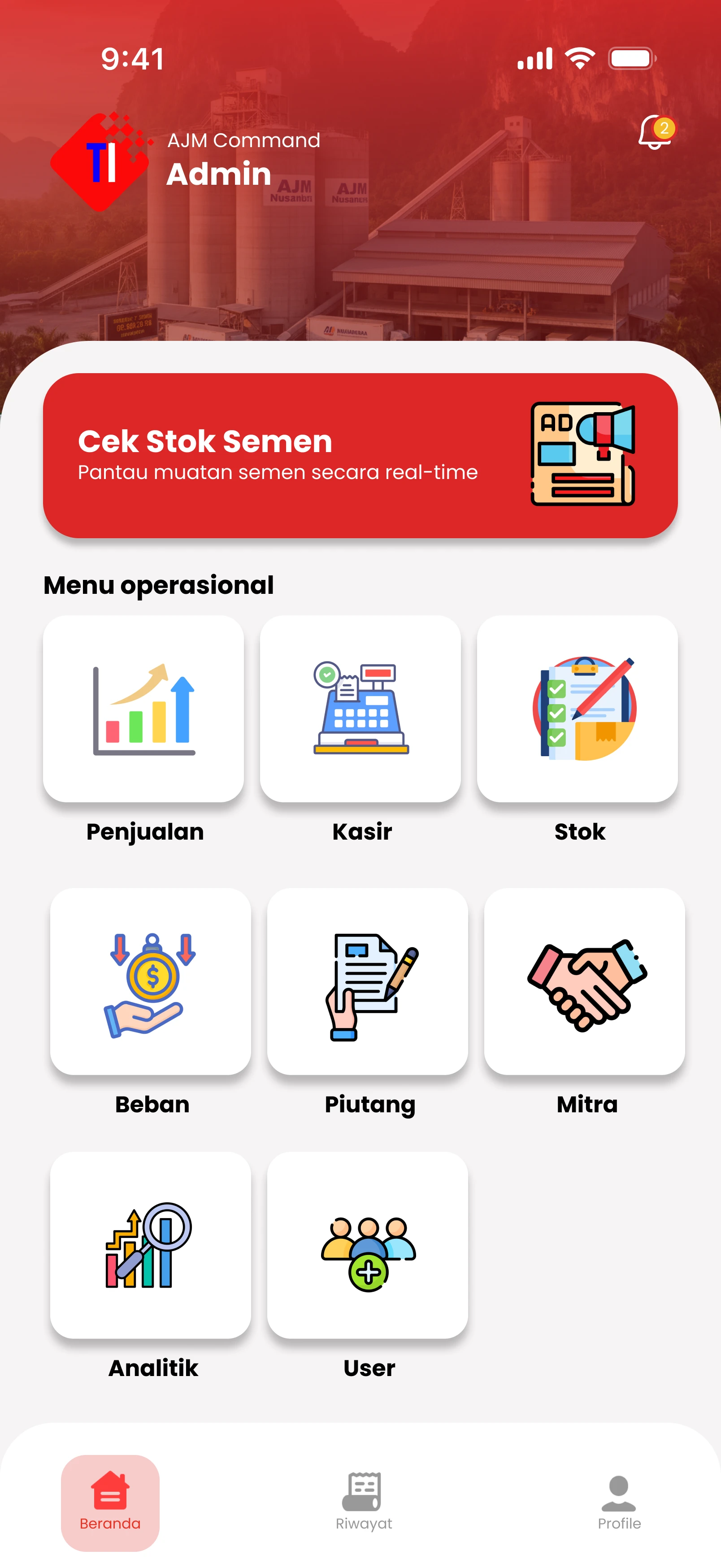 Portofolio PT. AJM Nusantara
